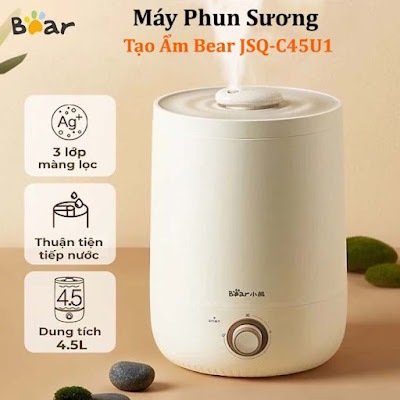Máy xông tinh dầu, tạo độ ẩm Bear JSQ-C45U1, dung tích 4,5L