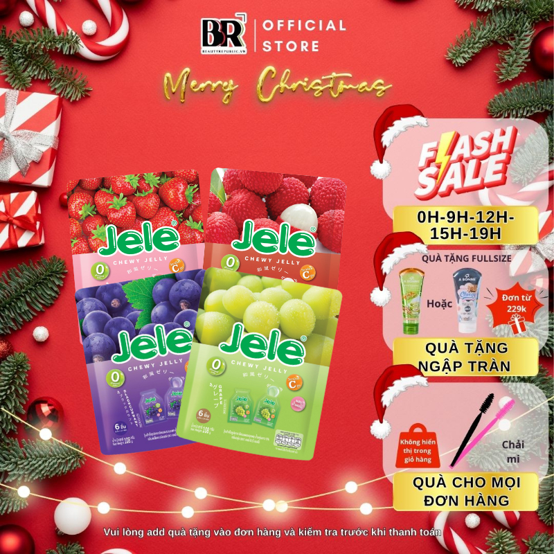 Thạch Trái Cây Konyakku Jele Chewy Jelly 108g