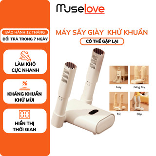 Máy Sấy Giày Dép DELADEP  Làm Khô Khử Mùi Khử Khuẩn Siêu Nhanh Bằng Tia Cực Tím Khử 99% Vi Khuẩn Thông Minh