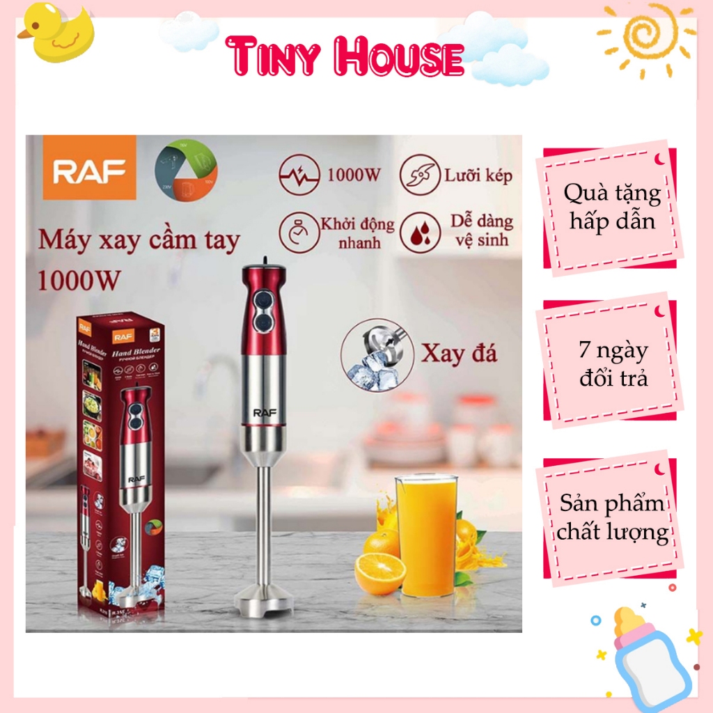 Máy Xay Cầm Tay RAF 1000W Mini