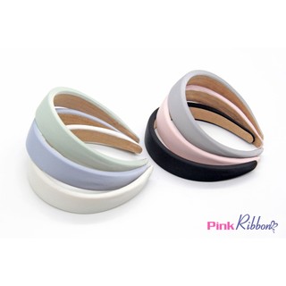Bờm phồng bọc lụa trơn bản to cỡ 3cm, băng đô cài tóc, phụ kiện tóc, phụ kiện thời trang phối áo dài