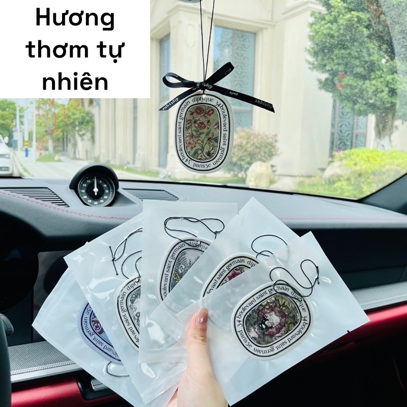 Nước Hoa Khô - Dây Thơm Treo Xe Hương Nước Hoa Pháp Khử Mùi Nội Thất Ô Tô,Tủ Quần Áo,Phòng Ngủ