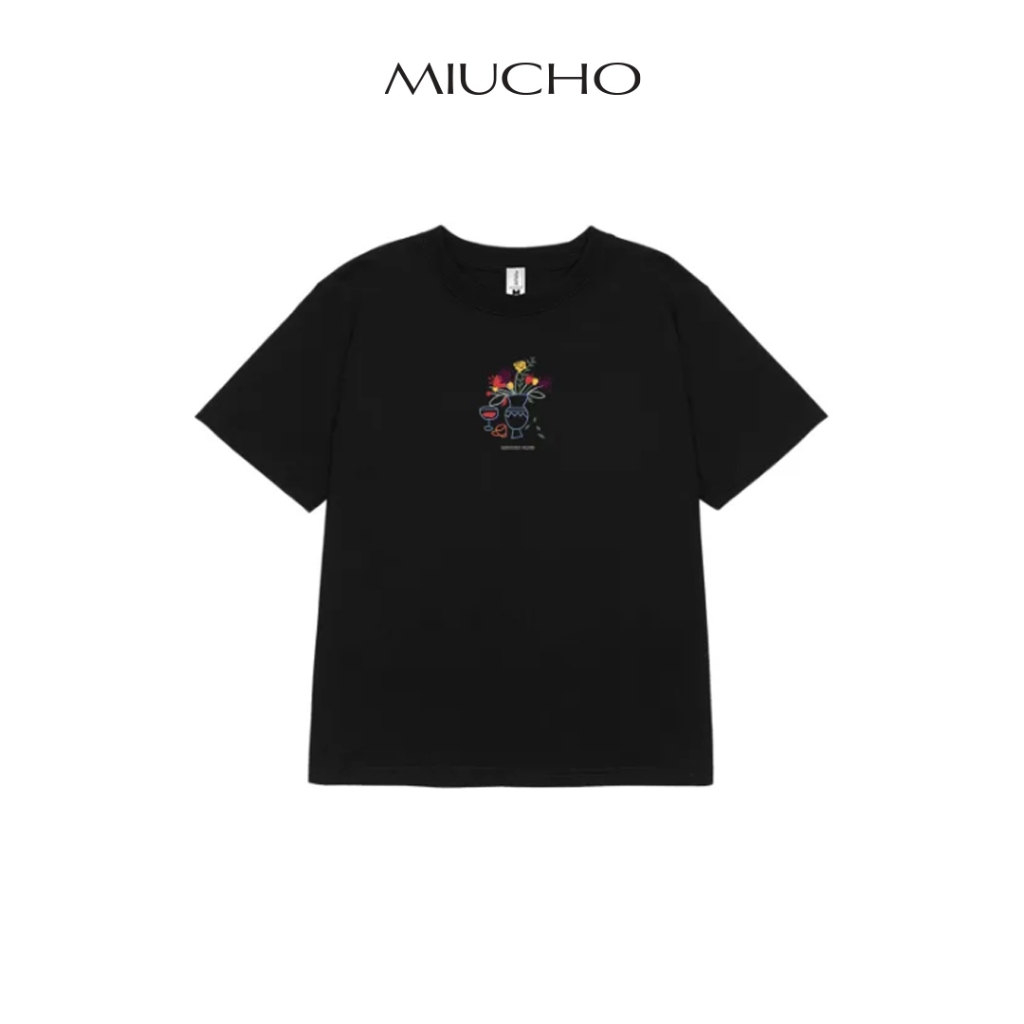 Áo thun baby tee AB221 Miucho in Artwork