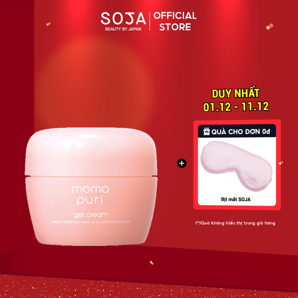 Kem Dưỡng Da Momopuri Gel Cream