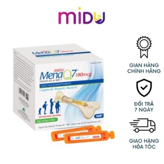 Combo 5 hộp canxi hỗ trợ tăng chiều cao,chắc khỏe xương Midu Mena Q7