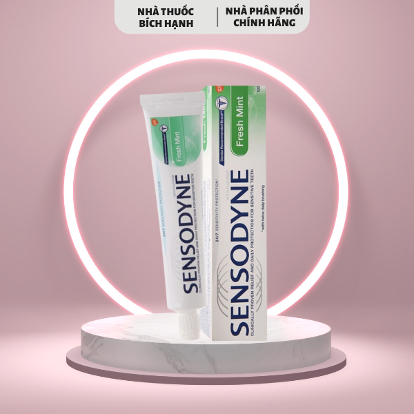 [Chính hãng] Kem đánh răng Sensodyne Fresh Mint (100g)