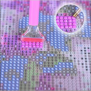 Tranh đính đá 5d-tranhtuwj làm -mẫu tranh mã đáo thành công treo phòng khách đẹp