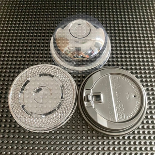 Lốc 50c nắp phi 90 đậy ly giấy, ly tim