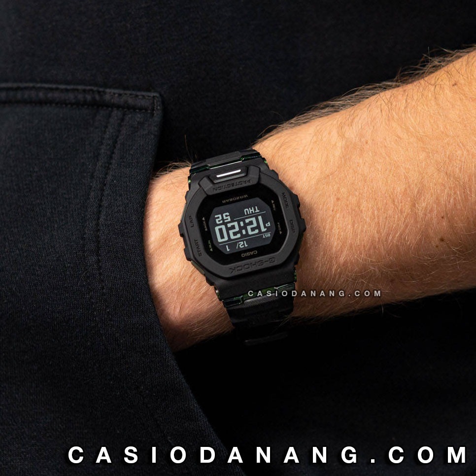 Đồng hồ nam dây nhựa Casio G-Shock chính hãng GBD-200UU-1DR (45mm)