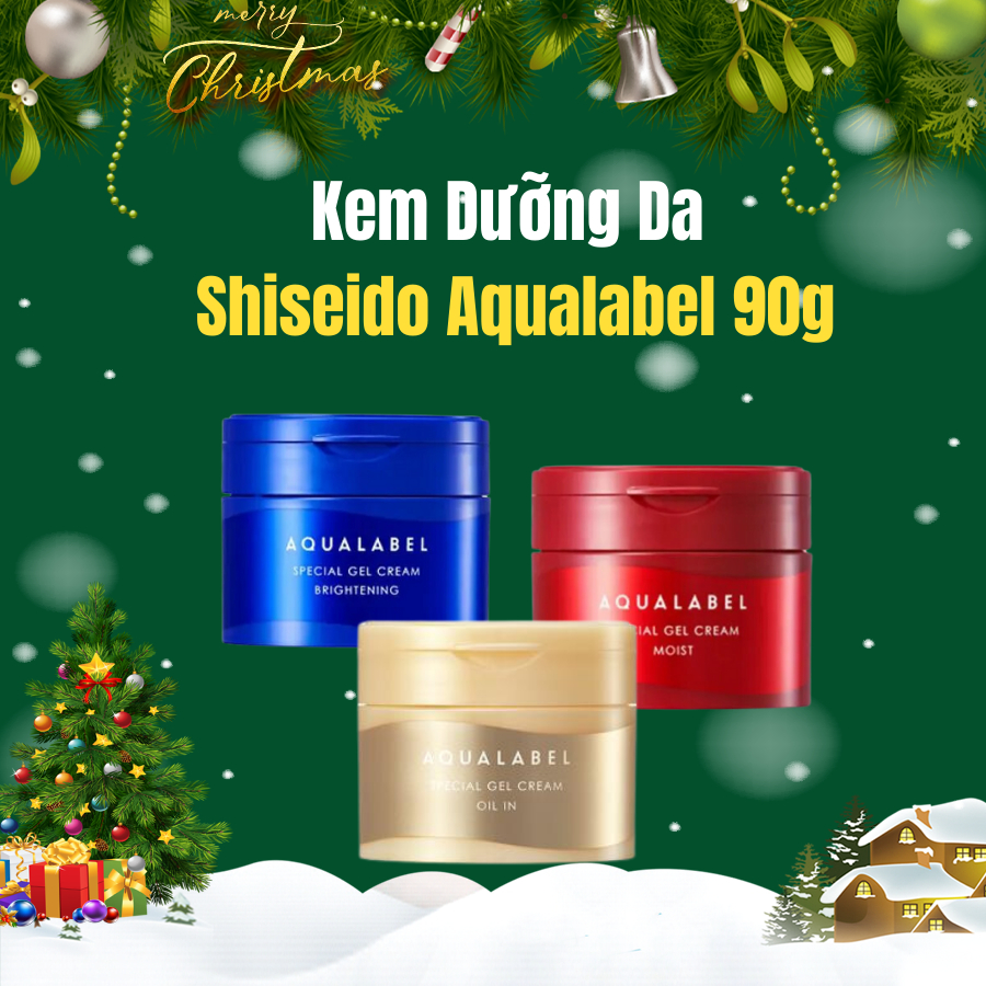 Kem Dưỡng Da Shiseido Aqualabel 90g mẫu mới nội địa Nhật