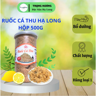 Ruốc cá thu chà bông cá thu đặc sản Hạ Long hộp 500g