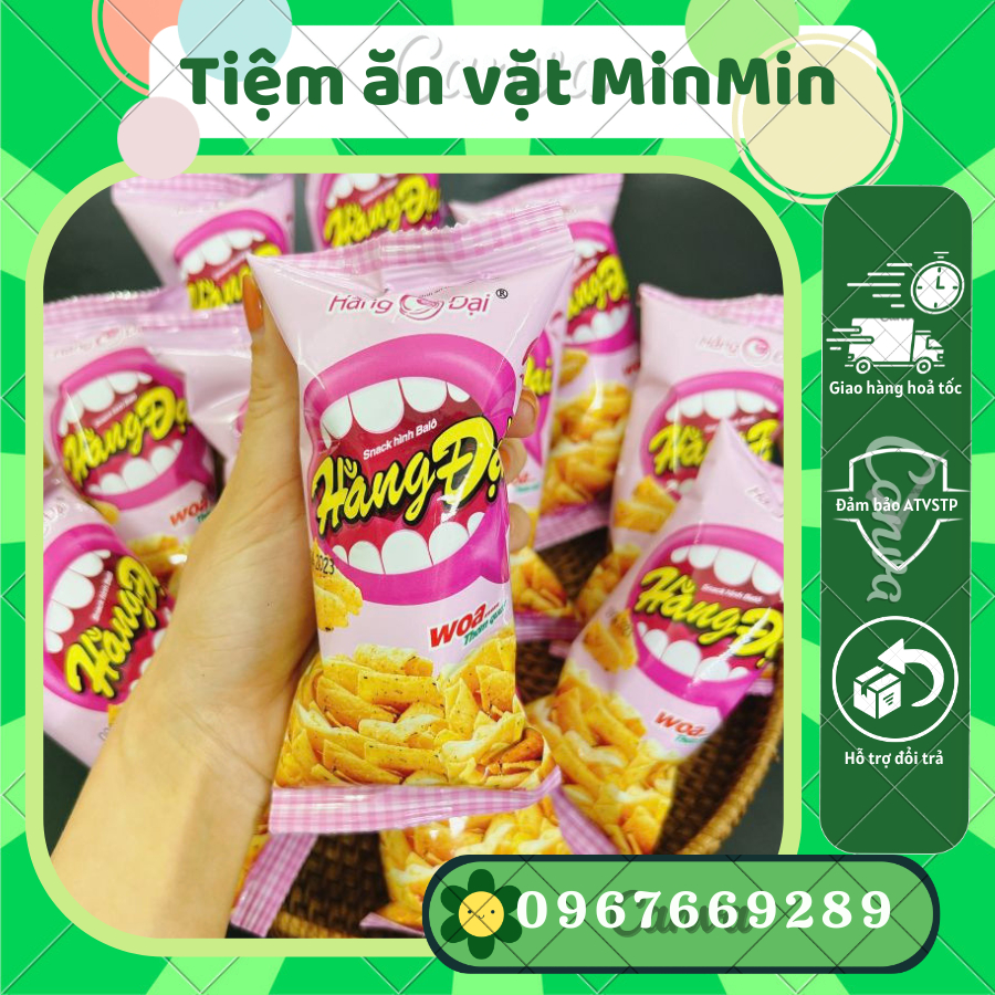 Snack hình ba lô Hằng Đại, bim balô giòn giòn (gói 20g)