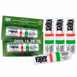 Ống hít thông mũi, thông viêm xoang vapex hr bayer thái lan