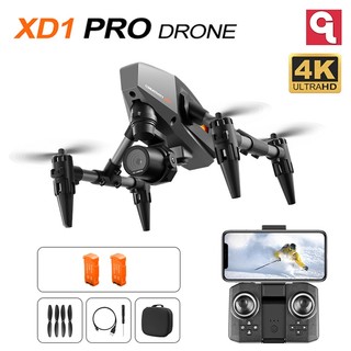 Flycam XD1 PRO-4K định vị bằng ánh sáng tránh vật cản thông minh thời gian bay lâu trở về tự động Máy Bay mini camera