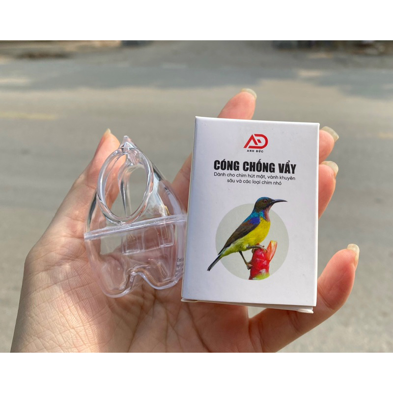 Cóng chống vẩy Anh Đức dùng cho chim Hút Mật, Vành Khuyên, Chào Mào, Chích choè cao cấp: