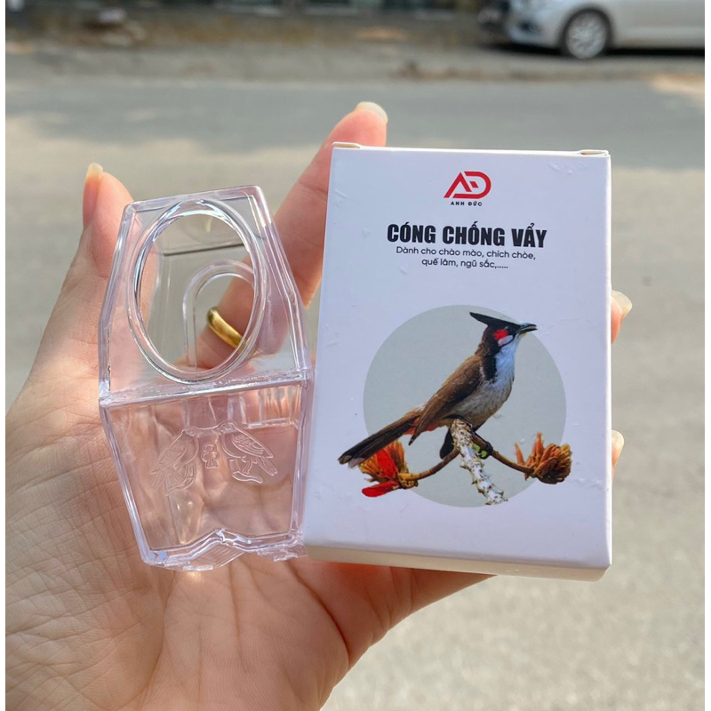 Cóng chống vẩy Anh Đức dùng cho chim Hút Mật, Vành Khuyên, Chào Mào, Chích choè cao cấp: