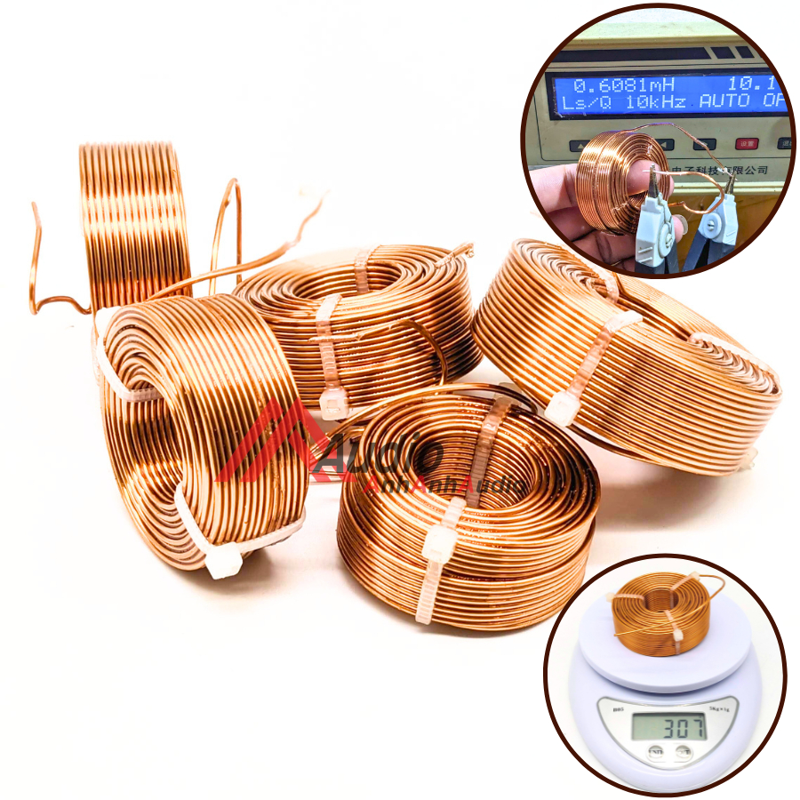Cuộn cảm lỏi không khí dây đồng 1.0 mm
