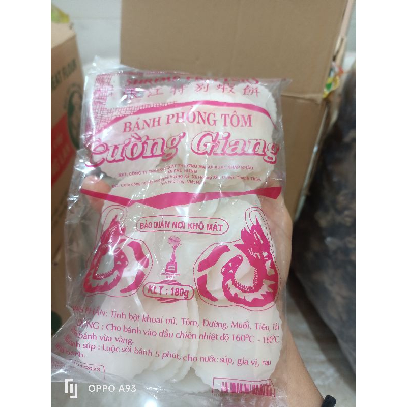 Bánh phồng tôm gói 180g