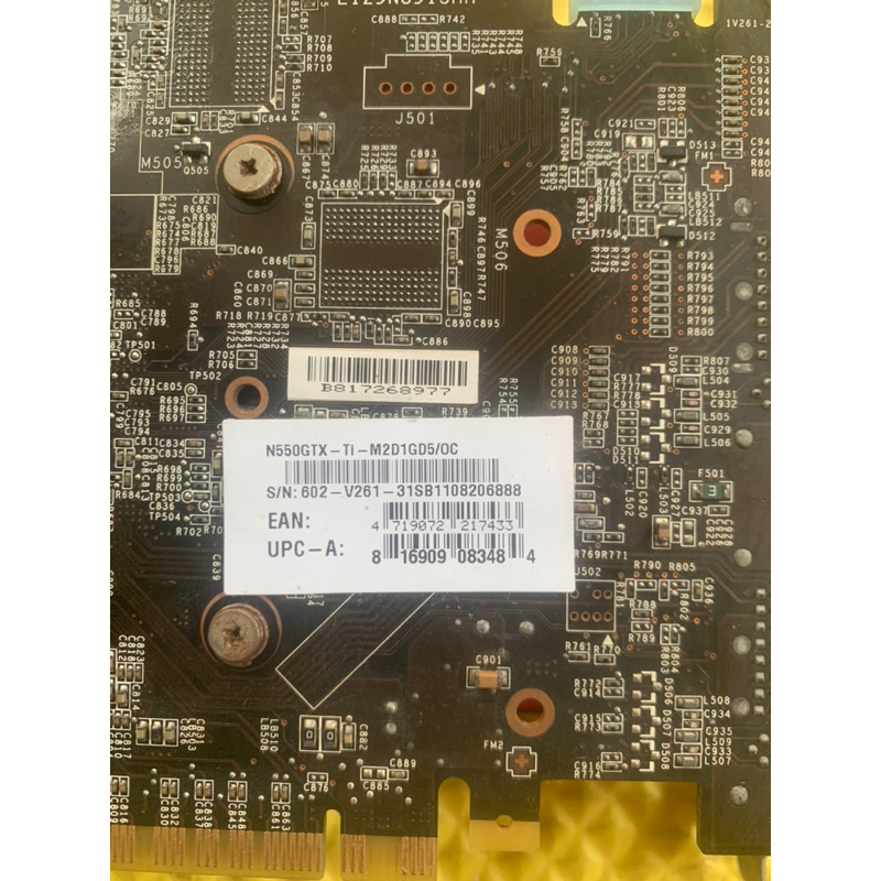 Card đồ hoạ msi gtx550ti