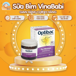 Men Vi Sinh Phụ Khoa CHÍNH HÃNG Men Vi Sinh OPTIBAC Tím