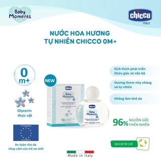NƯỚC HOA HƯƠNG TỰ NHIÊN CHICCO 0M+