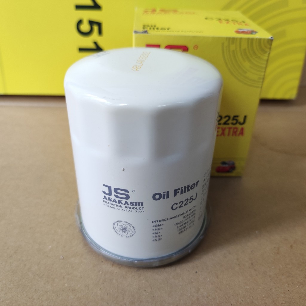 Lọc nhớt xe Mitsubishi Pajero Sport 2017-2021 JS ASAKASHI C225