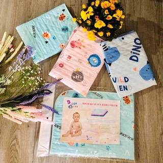 (Cho chọn màu) Chiếu cao su chống thấm Best Baby (mẫu mới)/ Tấm lót sơ sinh
