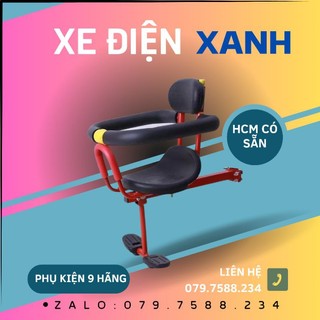 HCM ghế quây e bé đa năng gắn cho xe đạp, xe đạp điện