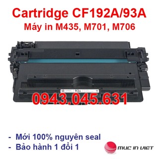 Hộp mực 93A (Có VAT) dùng cho máy in HP Pro M435NW, M701, M706 - Cartridge CZ192A - Cartridge 93A