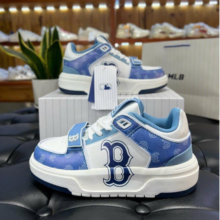 Giày MLB Nam Nữ, Giày sneaker MLB Chunky dán Liner phiên bản 2023 Siêu Hot hàng xịn sò Đủ Size Nam Nữ Full Box