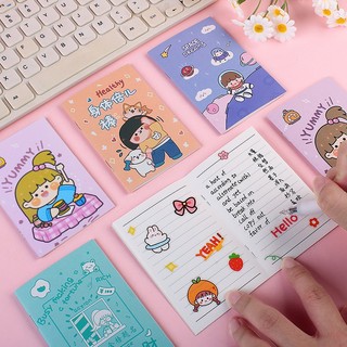 [siêu rẻ ] SET 5 Sổ tay mini sổ note họa tiết dễ thương