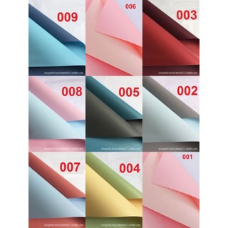 Giấy gói hoa 27 màu 2 mặt