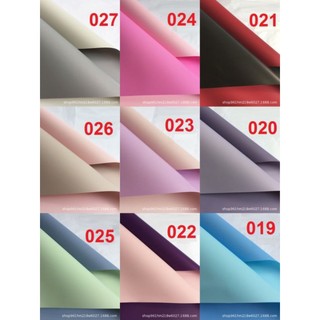 Giấy gói hoa 27 màu 2 mặt