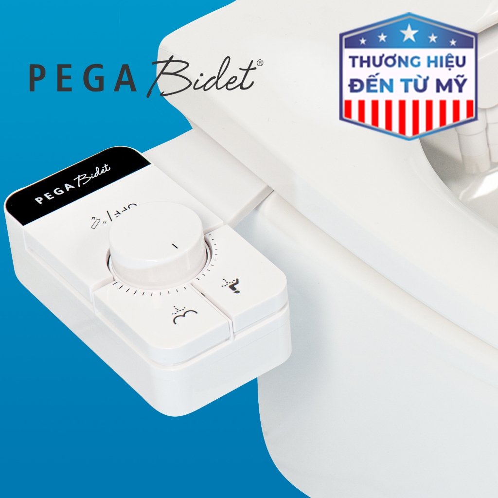 Vòi Xịt Rửa Vệ Sinh Thông Minh PEGA Bidet NEXGEN-700 Thế Hệ Mới, 2 Vòi Rửa -  Thương Hiệu Mỹ