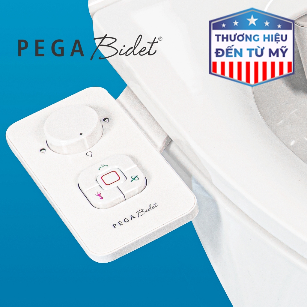 Vòi Xịt Rửa Vệ Sinh Thông Minh PEGA Bidet NEXGEN-600 Thế Hệ Mới, 2 Vòi Rửa -  Thương Hiệu Mỹ