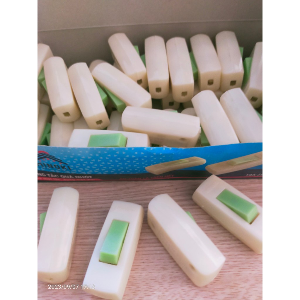 Công tắc quả nhót/dạ quang Hinoki 10A-250V