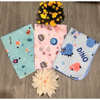 (Chọn màu) Chiếu lót cao su chống thấm best baby hoạ tiết / Tấm lót sơ sinh