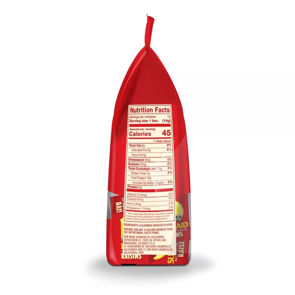 Nho khô Sun-Maid California Sun-Dried Raisins