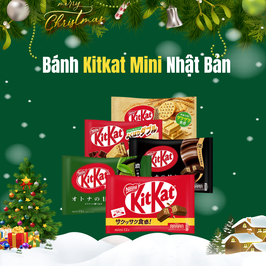 Bánh KitKat Nhật Bản 5 vị hàng nội địa