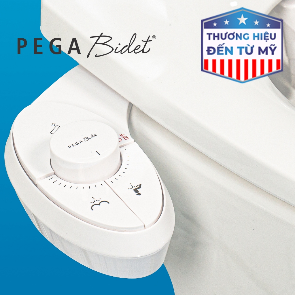 Vòi Xịt Rửa Vệ Sinh Thông Minh PEGA Bidet NEXGEN-800P Thế Hệ Mới, 2 Vòi Rửa -  Thương Hiệu Mỹ