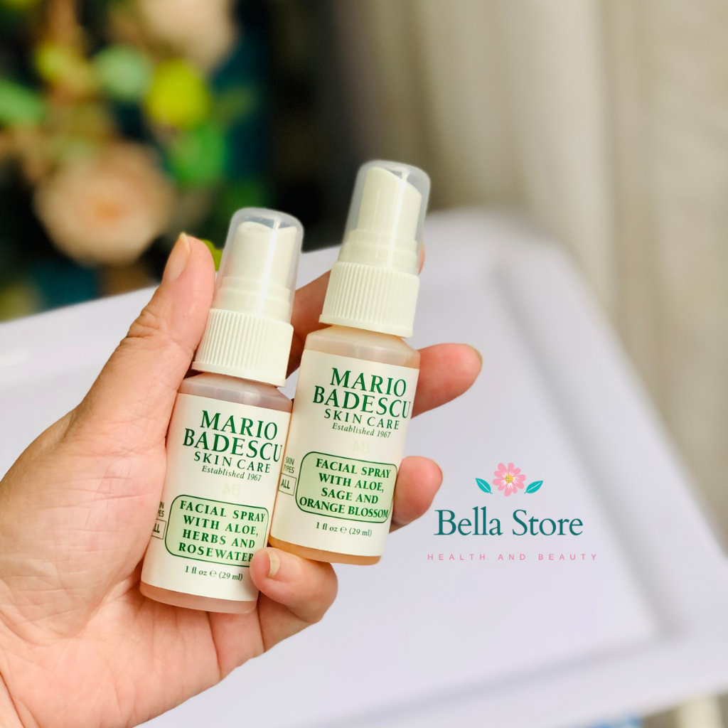 Xịt khoáng dưỡng ẩm Mario Badescu Facial Spray