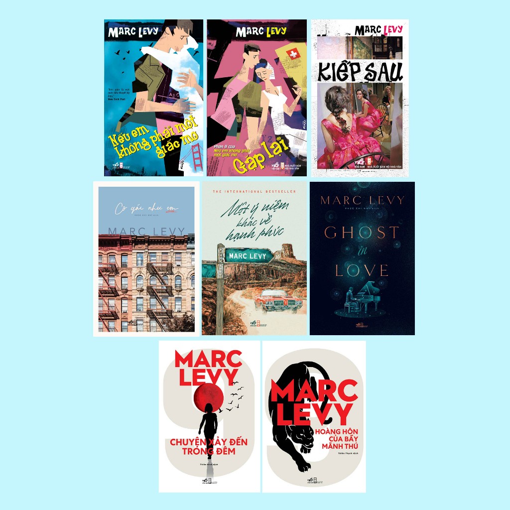 Sách - Series tác giả Marc Levy (cập nhật) (Nhã Nam)
