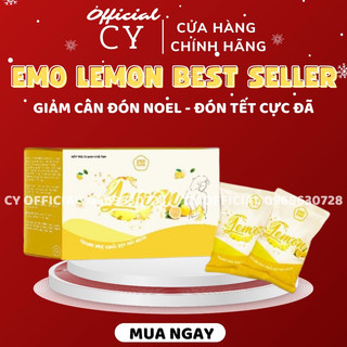 Detox Emoslim Giảm Cân Hương Chanh - Giúp Giảm Mỡ Toàn Thân