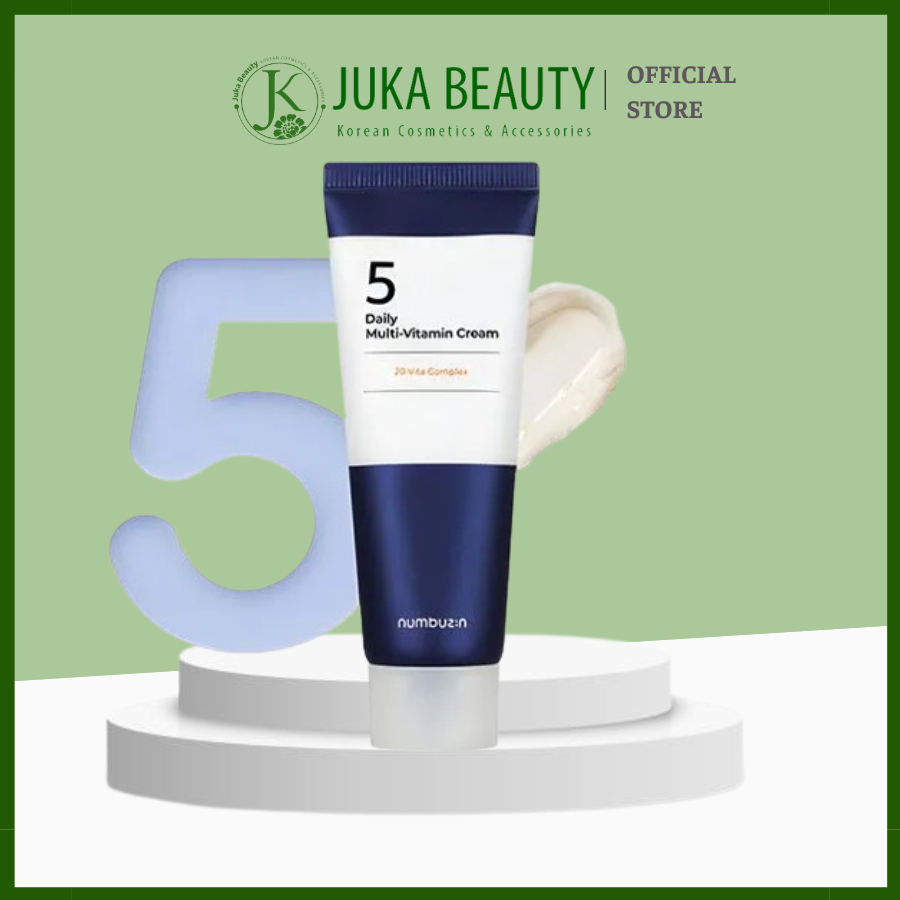 Kem dưỡng làm sáng da Numbuzin No.5 Daily Multi Vitamin Cream 60ml