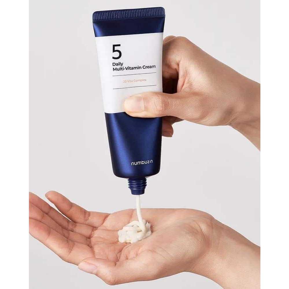 Kem dưỡng làm sáng da Numbuzin No.5 Daily Multi Vitamin Cream 60ml
