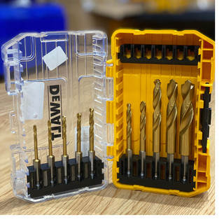 Bộ mũi khoan kim loại titanium dewalt dt50018