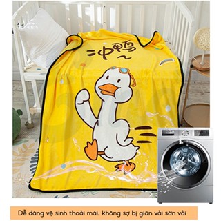 [Top Value] Chăn cho bé đi học mẫu giáo EMA - Chăn tuyết nhung mềm mượt - Màu sắc hoạt hình dễ thương