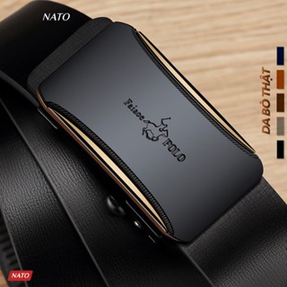 Thắt Lưng Nam ROYAL Giấu Đuôi Dây Khóa Tự Động Da Bò Cao Cấp Đẹp Đi Làm Học Dây Nịt Khóa Tăng NATO
