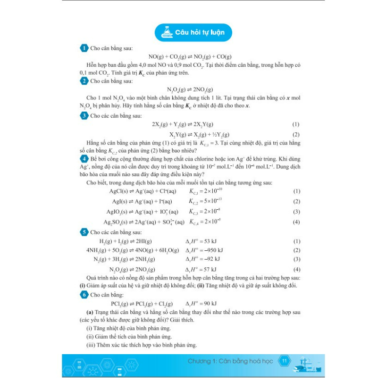 Sách - 500+ Bài Tập Hóa Học 11 Kiến thức và Kĩ năng mấu chốt - Theo chương trình GDPT mới