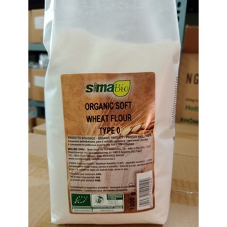 Sima bio - bột mì trắng đa dụng hữu cơ 1kg/500g/200g - date:11/2024 - shanti